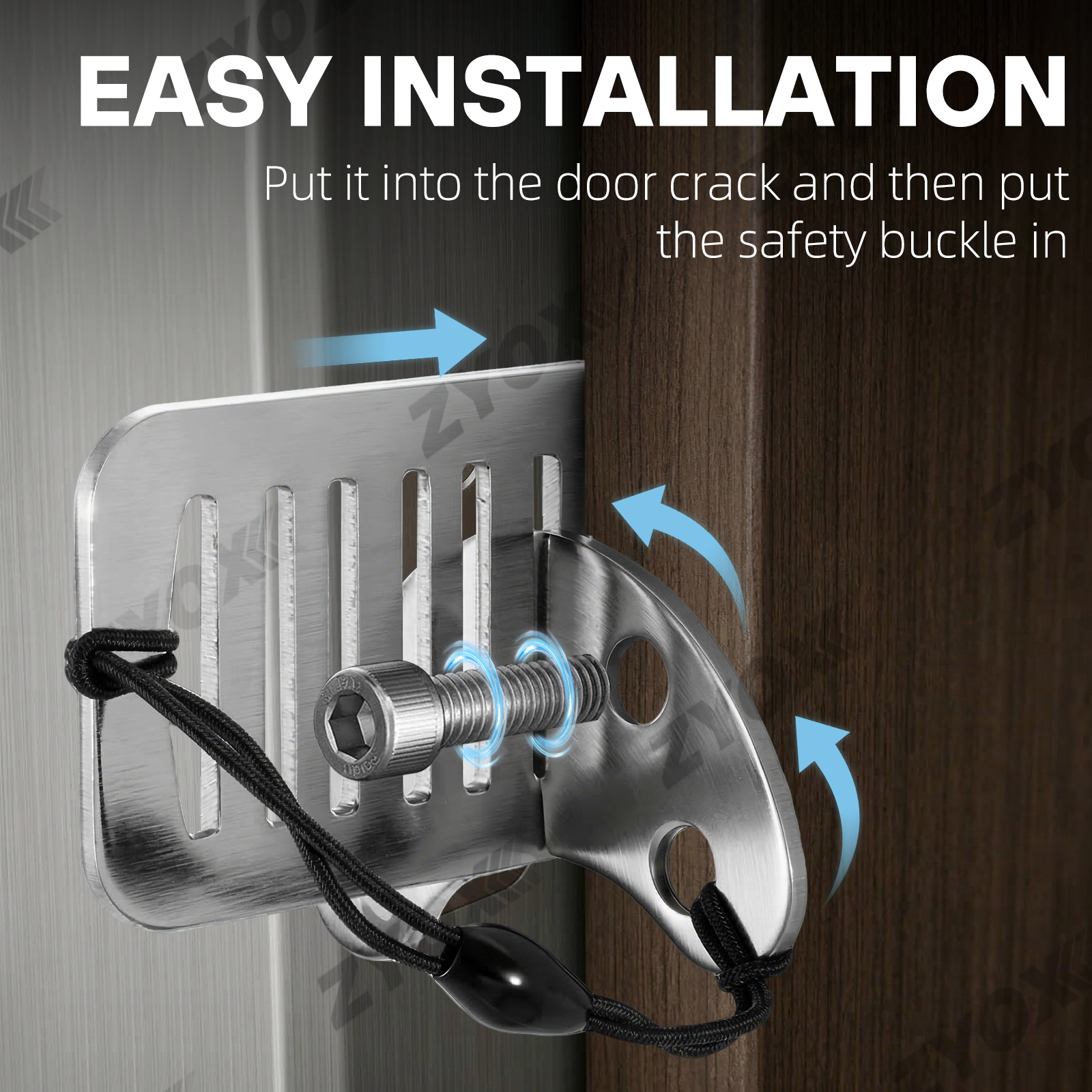 Portable Travel Door Lock Stai - Home Security Jammers ulasan dan harga