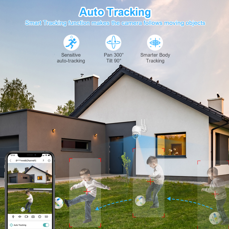 Smar 3MP Wireless CCTV Securit - Home Security Wifi Camera ulasan dan harga