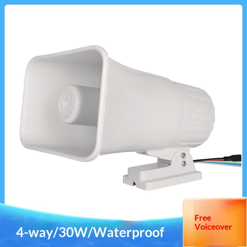30W Siren, Sounder Super Alarm - Alarm Siren Outdoor ulasan dan harga