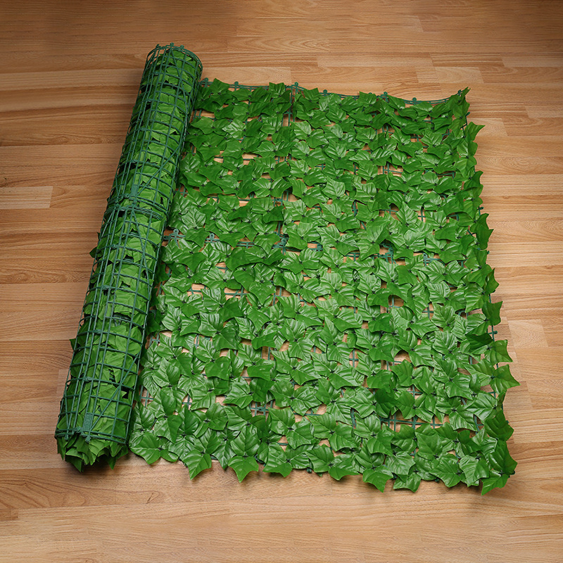 1M/3M Artificial Green Leaf Fe - Home Security Fence ulasan dan harga