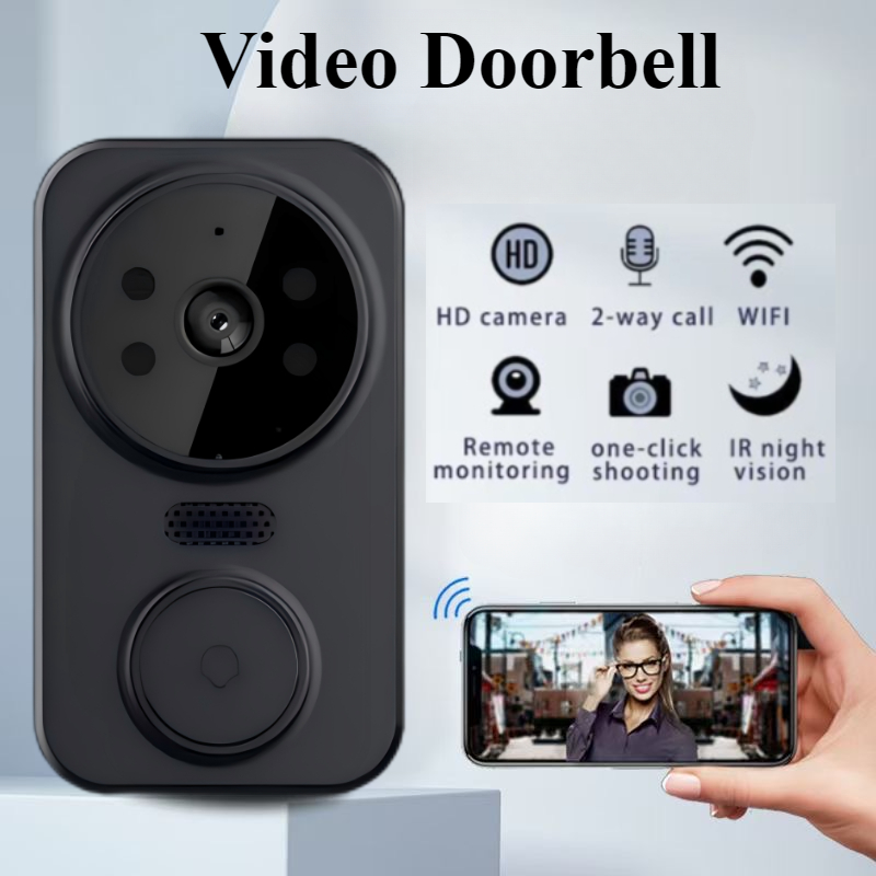 Smart Home Wireless Doorbells  - Home Security Ring Camera ulasan dan harga