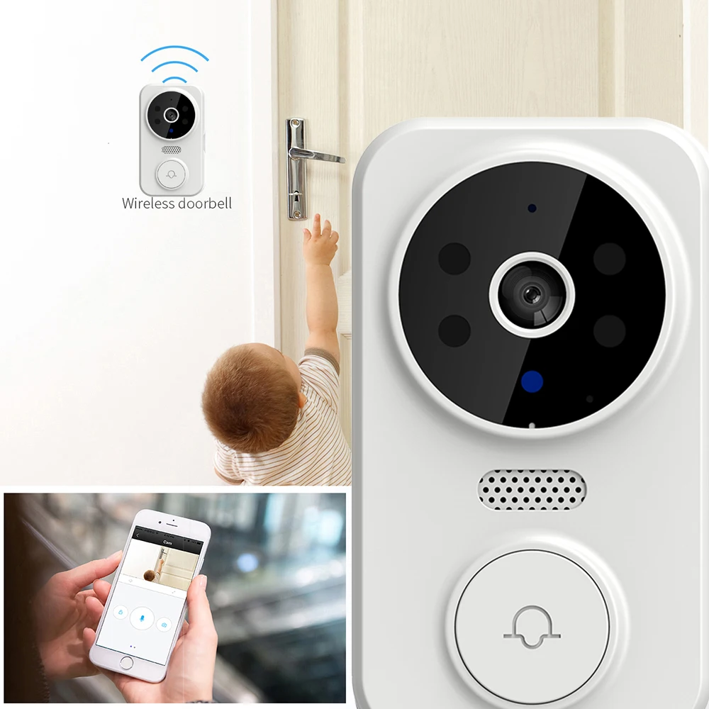 Smart Home Wireless Doorbells  - Home Security Ring Camera ulasan dan harga